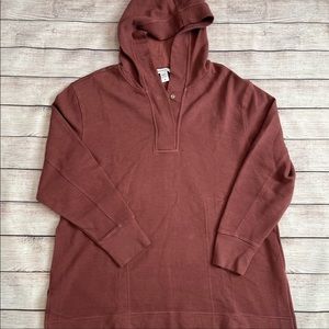 Athleta Coaster Luxe Waffle Hoodie